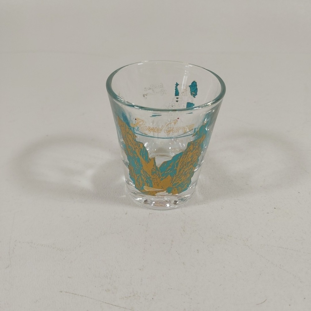 Vintage The Royal Gorge Colorado Souvenir Shot Glass